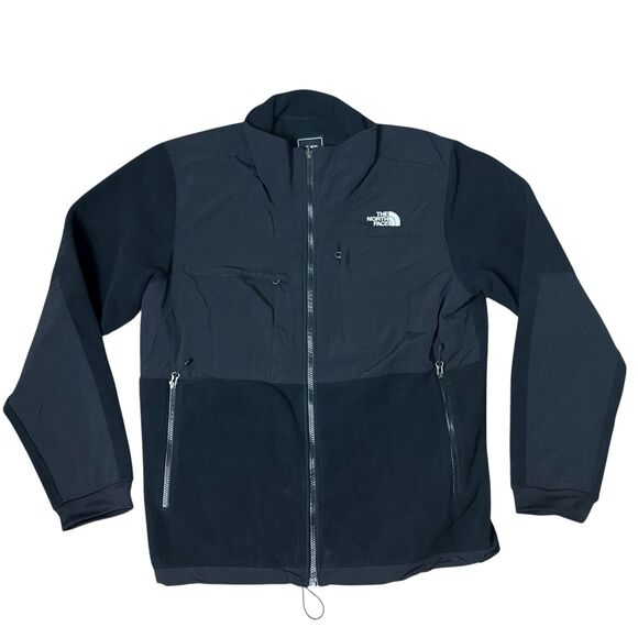 The North Face Jacket Mens L Black Fleece Denali Softshell Full Zip Outdoors
